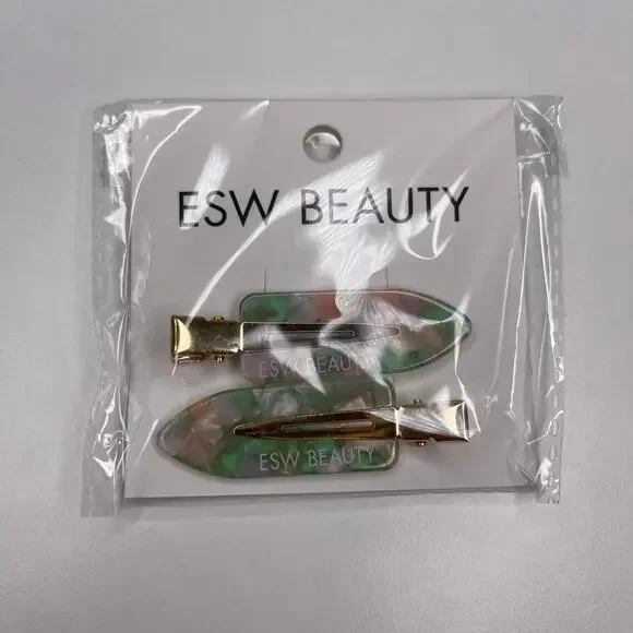 ESW Beauty — Set of 10 Eye Masks + Hair Clips K-Beauty Korean Vegan Skincare NEW - Picture 9 of 10